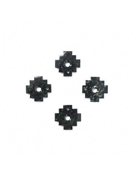 Andský kříž - černozelený